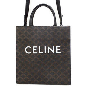Celine Triomphe Vertical Cabas Bag